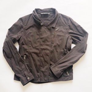 ATHLETA CUTIE CROP MOTTO JACKET